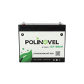 Polinovel 12v 100 Amp Lifepo4 Rv For Solar Camper Van Bank Bass Boat 12 Volt Lithium Ion Battery 100ah